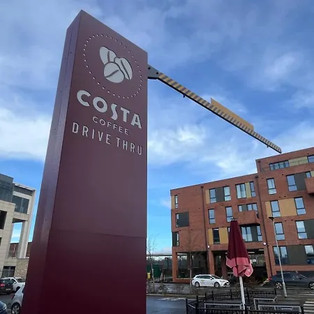Superb Centre New Built Flat And Gym Nyaraló York