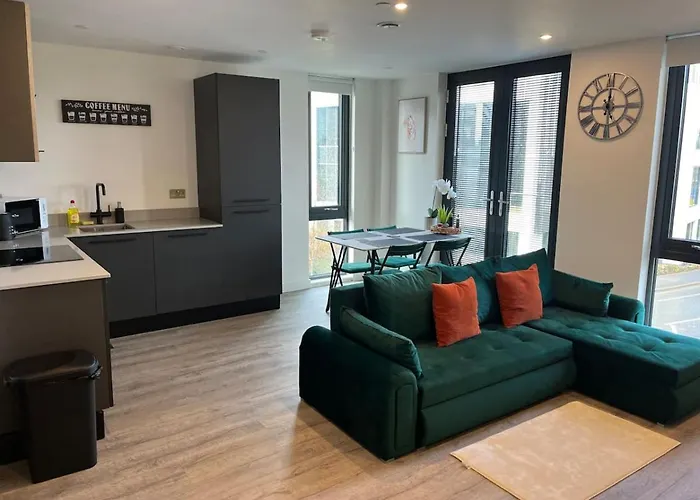 Semesterbostad Superb Centre New Built Flat And Gym York