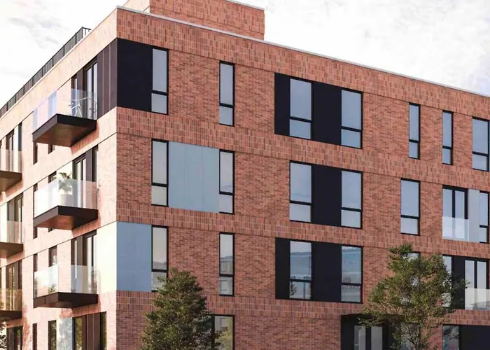 Semesterbostad Superb Centre New Built Flat And Gym