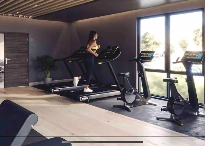 Superb Centre New Built Flat And Gym Semesterbostad York