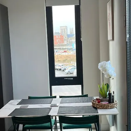 Superb Centre New Built Flat And Gym York